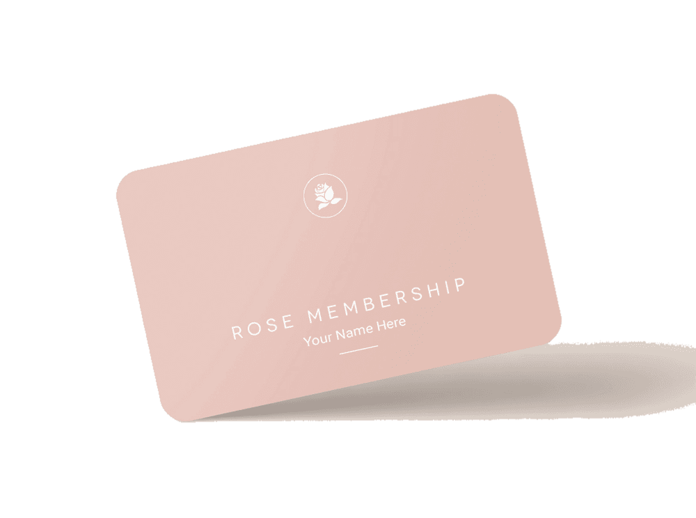Carisma Rose membership card