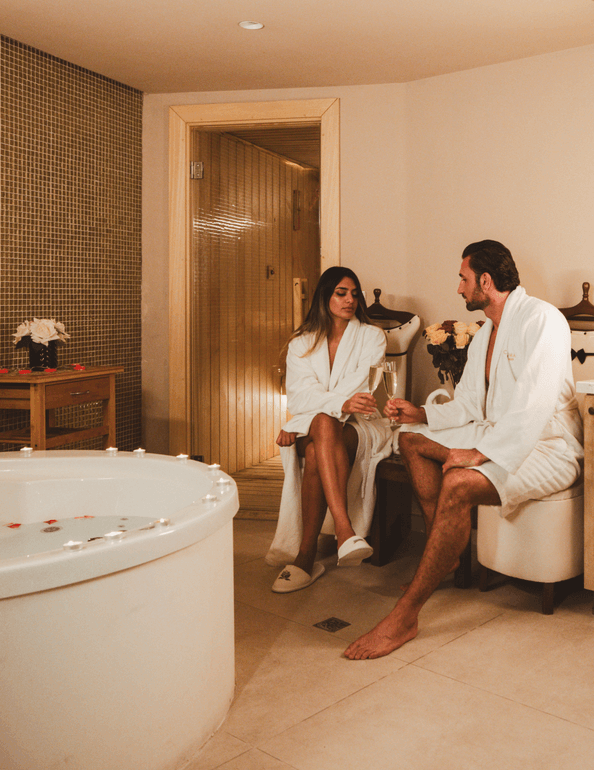 H Hotel VIP Couple's Spa Room in Malta — private spa suite with jacuzzi for two