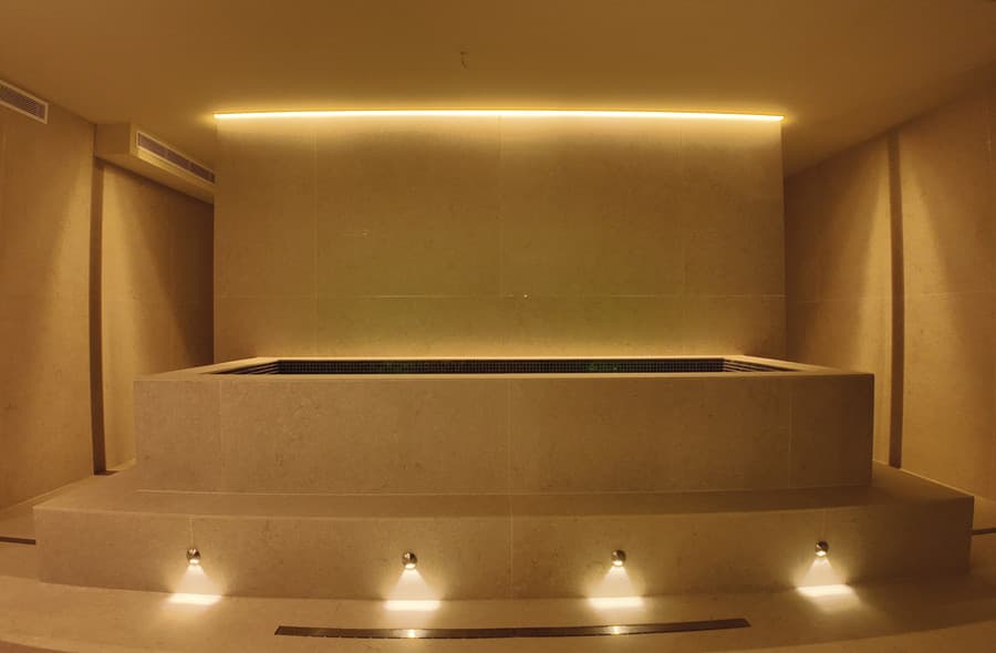 Cold Plunge at Carisma Spa, Novotel Malta Sliema