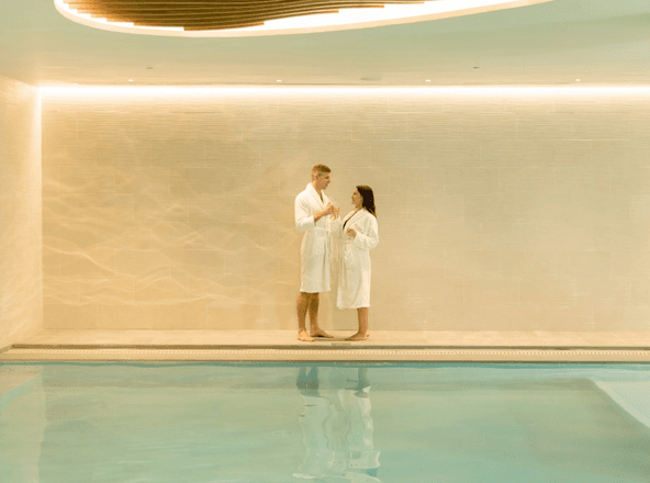 Spa Day & Lunch spa package at Hyatt Regency indoor spa pool in Malta
